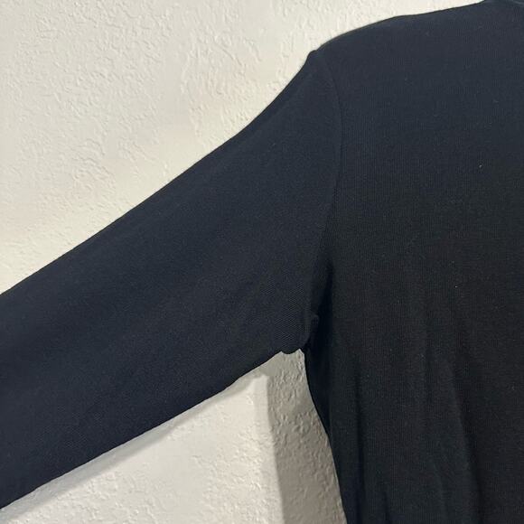 The Row Dembe Sweater Top in Black size XS Mock Turtleneck - Picture 4 of 9